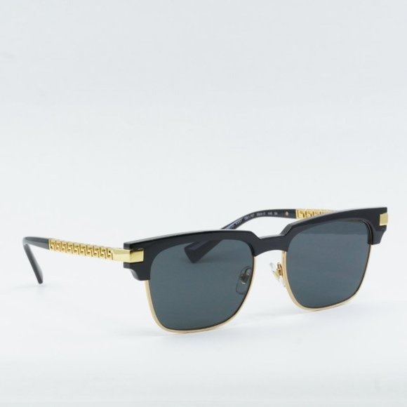 NEW VERSACE VE4447 GB1/87 BLACK DARK GREY SUNGLASSES - Picture 9 of 11